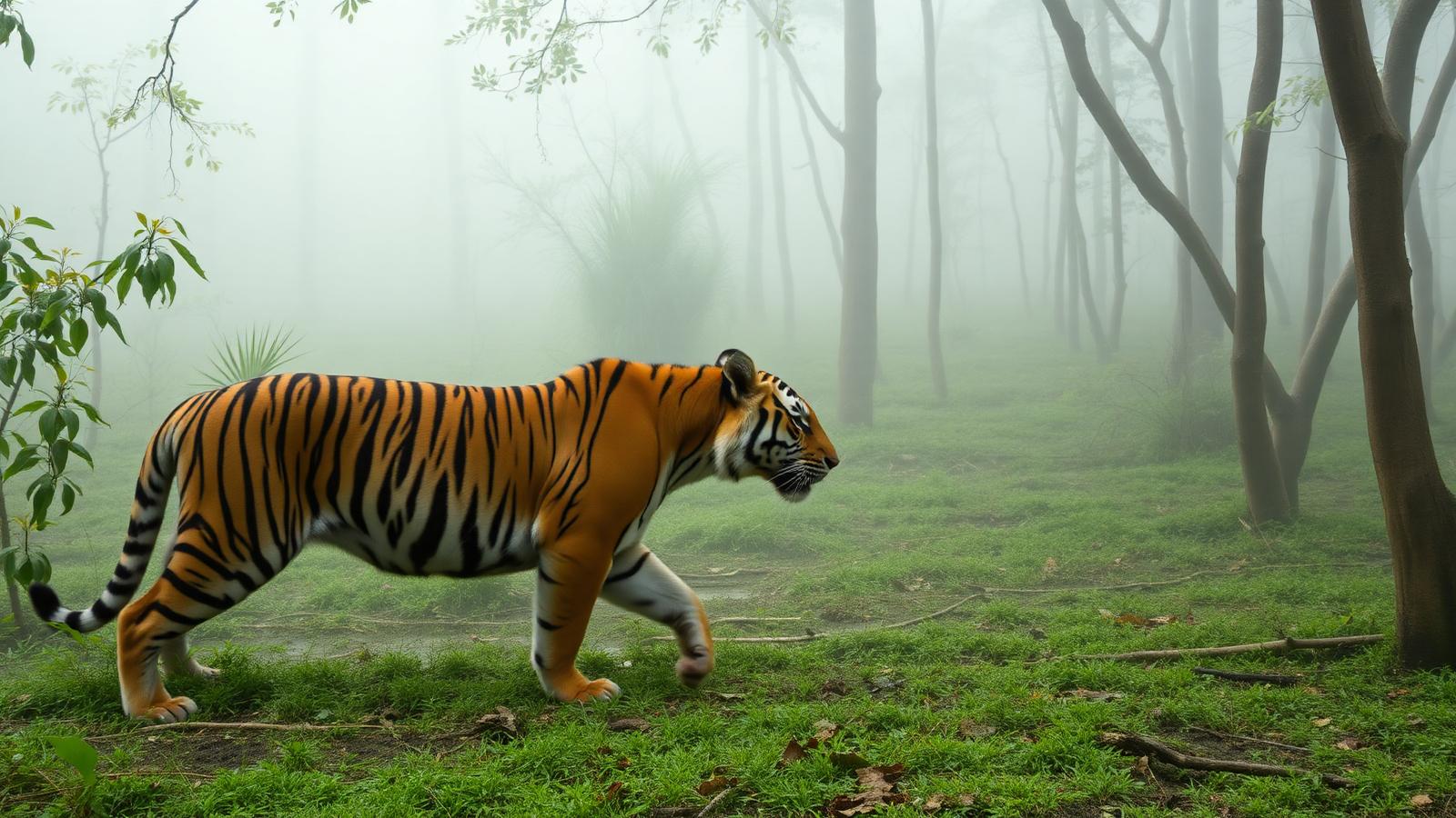 Royal Bengal tiger in the Sundarbans